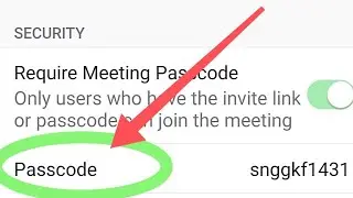 How To Change Zoom Meeting Password / Passcode  | Zoom Meeting Password Kaise Change Kare