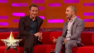 Daniel Radcliffe and James McAvoy Talk About Their Horrible Fans - The Graham Norton Show