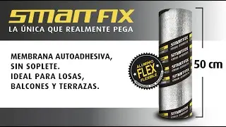 SmartFix Membrana Autoadhesiva sin soplete de 50cm de ancho