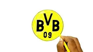 How to Draw the Borussia Dortmund Logo