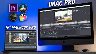 16 inch MacBook Pro vs iMac Pro - Video Editing Comparison