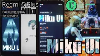 Miku UI 1.0.1 di Redmi 5 Plus || Install dan review Custom Rom vince Android 13 || Vince