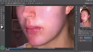 AMAZING PHOTOSHOP | USE OF BLUR TO REMOVE ACNE | NICE ONE CREATION | MUST WATCH |