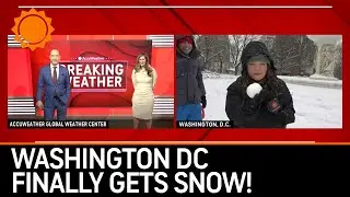 Biggest Snow Storm in 5 Years Hits Washington, DC