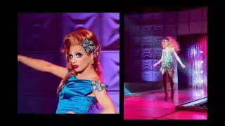 Adore Delano VS Bianca Del Rio VS Courtney Act VS Darienne Lake "Sissy That Walk"