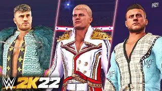 WWE 2K22 - Updated CAS Spotlight (Cody/MJF/Ospreay)