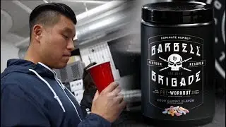 BARBELL BRIGADE PRE WORKOUT TASTE TEST