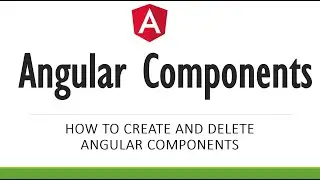 Angular Component. Create, delete and a closer look at created files of the component.