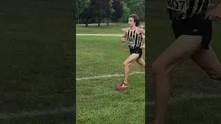 1st time running cross country meet with a time of 17:39