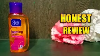 Clean & Clear Foaming Face Wash Review | pimple free skin face wash |clean & clear face wash review|