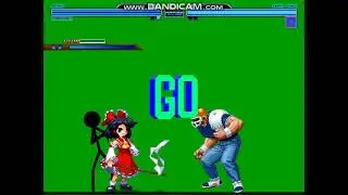 MUGEN BATTLE REIMU & MARSHALL VS TEAM Enema Slime & Brian