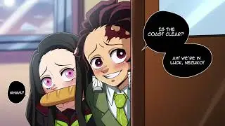 Special Lesson for Nezuko | Demon Slayer Comic Dub