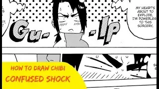 How to Draw Manga Chibi: Confused Shock!