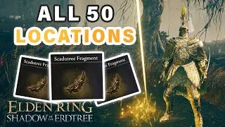 How to get ALL 50 Scadutree Blessing Fragments | 20 Blessings ► Elden Ring DLC