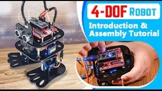 Sloth Arduino DIY 4-DOF Humanoid Robot Learning Kit with Programming (Assembly Tutorial )