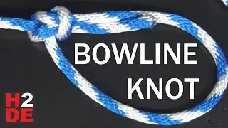 TUTORIAL How to Tie a Bowline Knot HOW TO DIY Knots