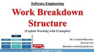 SE 29: Work Breakdown Structure (WBS) with Examples