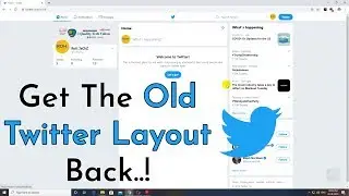 How To Get The Old Twitter Layout Back [WORKING 2023]