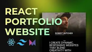 Build and Deploy Responsive React portfolio website | Framer Motion | Tailwind CSS