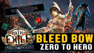 Bleed Bow Gladiator - From Zero to Hero - SSF Journey | Part 3 | Path of Exile 3.24