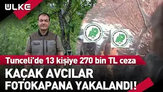 Yaban Hayatı Gözlemlemek İçindi.. Fotokapana Kaçak Avcılar Yakalandı!