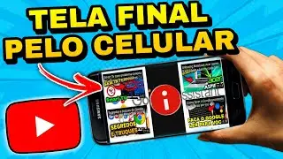 COMO COLOCAR TELA FINAL NOS VÍDEOS PELO CELULAR YouTube Studio