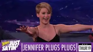 Just Sayin - Jennifer Lawrences Butt Plug Confession on Conan