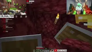 BEATING MINECRAFT HARDCORE PART 7 ⛏️🍄 ft. Kai Cenat