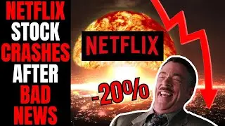 Netflix Stock TANKS, Investors Panic! | Subscribers STALL OUT, Lose $45 BILLION In Market Cap