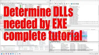 Determine DLLs needed by EXE complete tutorial - February 2024 - c16d13d4