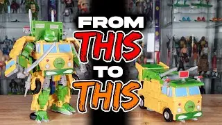 HOW TO Transform the PARTY WALLOP Transformers x TMNT Collaborative TUTORIAL