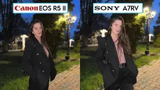 Canon Eos R5 II VS Sony A7RV Camera Test Comparison