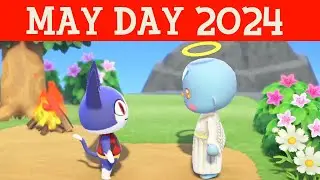 FASTEST 2024 May Day maze WALKTHROUGH for Animal Crossing New Horizons