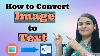 How to Convert Image file to Word Document - convert Image to Editable document