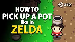 How to Pick Up and Throw a Pot/Jar item Like in Legend of Zelda - Unity Tutorial