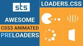 Add CSS Preloader Using Loader.css - CSS3 Loading Screen Animation with Loader CSS