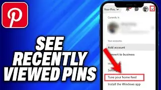 How To See Recently Viewed Pins On Pinterest (2024) - Easy Fix