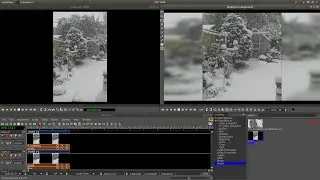 Cinelerra-GG Infinity: How to Make A Vertical/Portrait Video With Blurred Background/Sides.