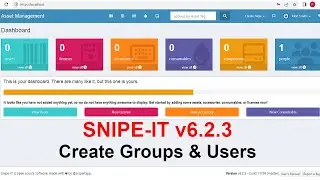 04- SNIPE-IT v6.2.3 Create Groups, Users Roles & Permissions in Asset management system