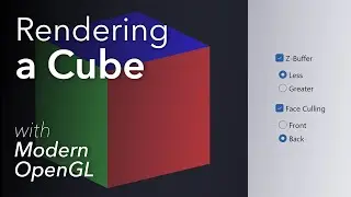 Modern OpenGL Tutorial: Rendering a Colored Cube