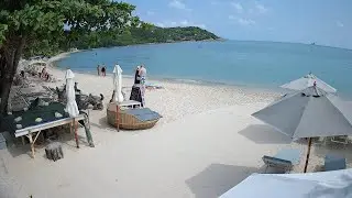 🔴 Bay Beach Resort | Choeng Mon Beach | Koh Samui | Thailand | Live Beach Webcam | 2160p 4K