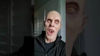 I probably need braces. #makeup #vampire #spfx #Bald #teeth #braces