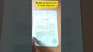 Building Electrician 2 Year Diploma With online Record