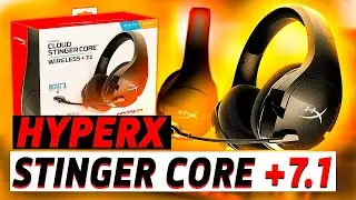 Лучшая ГАРНИТУРА HyperX для ФРИ ФАЕР! Cloud Stinger Core Wireless +7.1