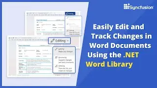 .NET Word Library: Easily Edit and Track Changes in Word Documents