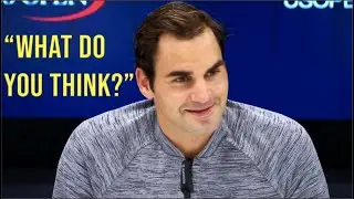 Roger Federer Being *Slightly* ARROGANT But Funny Moments.