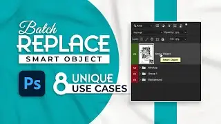 Batch Replace Smart Object Layers in Photoshop | Photoshop Script & Automation | Bulk Mockup Plugin