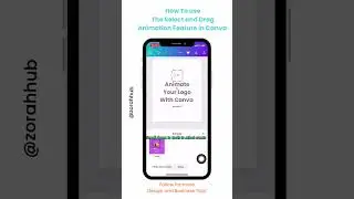 Animate your logo in canva with just one click 