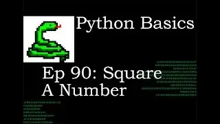 Python Basics How do you Square A Number with Python