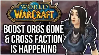 Boosting Orgs Banned & Cross Faction IN THE SAME DAY?! - Massive MMO News For WoW